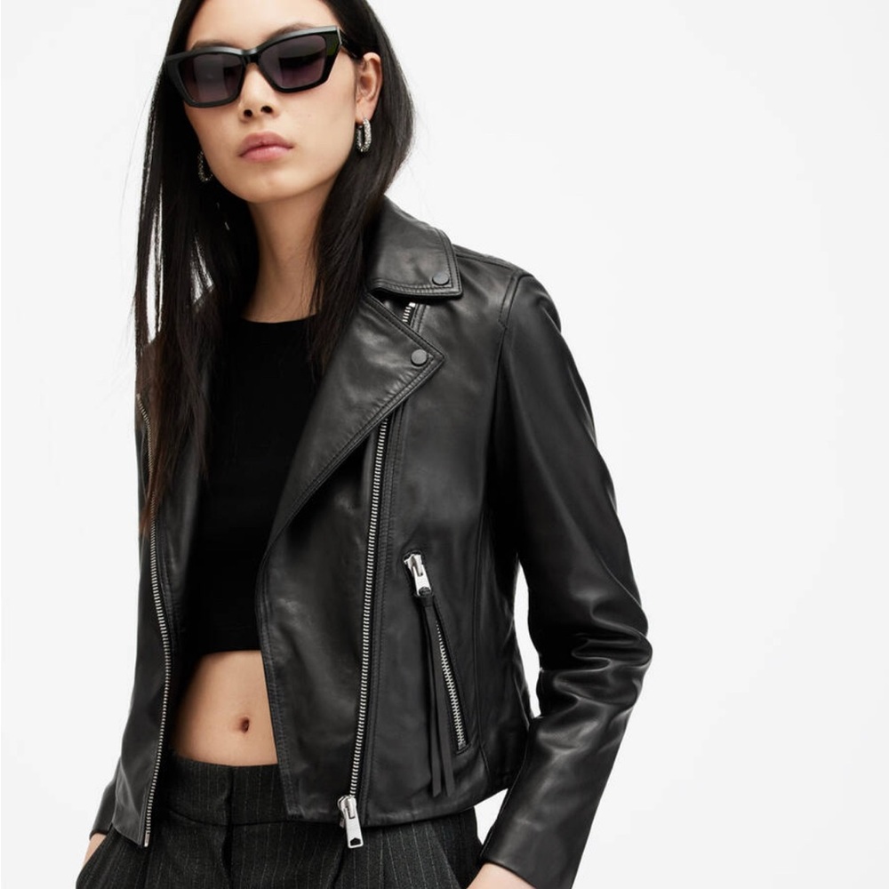 All saints Dalby moto jacket
